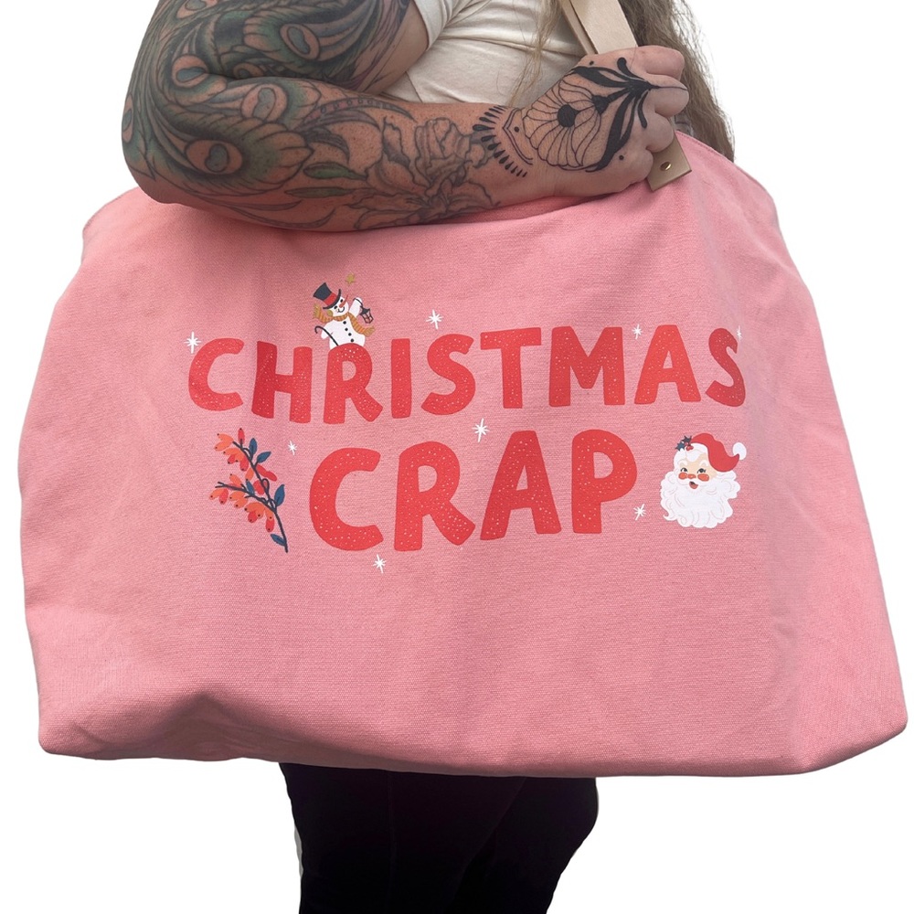 Large Christmas Crap Bag